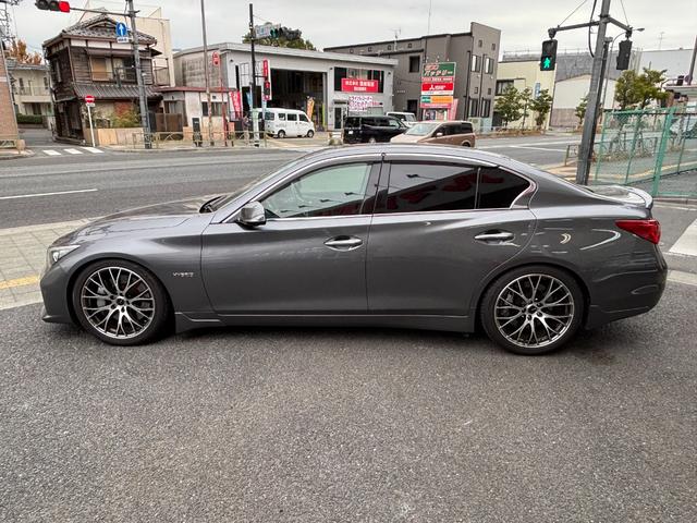 スカイライン 350GT ハイブリッド タイプSP 全方位運転支援システム サンルーフ エマブレ インテリジェントクルコン 全方位カメラ テイン車高調 RAYS19インチアルミ 黒革シート パワーシート シートヒーター BOSEサウンドシステム(9枚目)