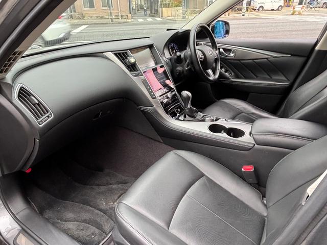 スカイライン 350GT ハイブリッド タイプSP 全方位運転支援システム サンルーフ エマブレ インテリジェントクルコン 全方位カメラ テイン車高調 RAYS19インチアルミ 黒革シート パワーシート シートヒーター BOSEサウンドシステム(13枚目)