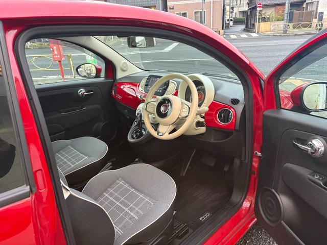 500 1.2 カルト ワンオーナー ディスプレイオーディオ AppleCarplay対応 ETC 前後ドライブレコーダー ハーフレザーシート スペアキー 取扱説明書 禁煙車(13枚目)