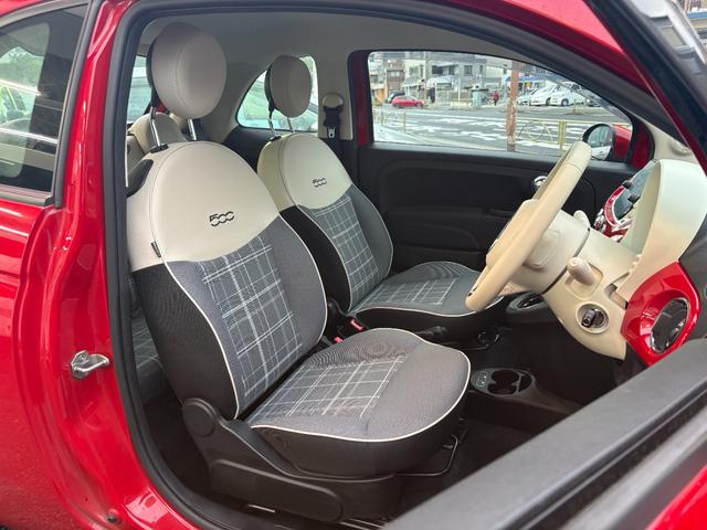 500 1.2 カルト ワンオーナー ディスプレイオーディオ AppleCarplay対応 ETC 前後ドライブレコーダー ハーフレザーシート スペアキー 取扱説明書 禁煙車(14枚目)