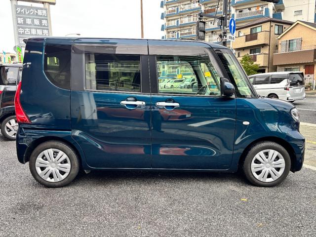 タント Ｘ　ワンオーナー　禁煙車　スマートアシスト　スマートキー２個　両側電スラ　純正ＳＤナビ　フルセグ　バックカメラ　全周囲カメラ　アイドリングＳ　シートヒーター　ＥＴＣ２．０　ドラレコ　ＬＥＤオートライト（4枚目）