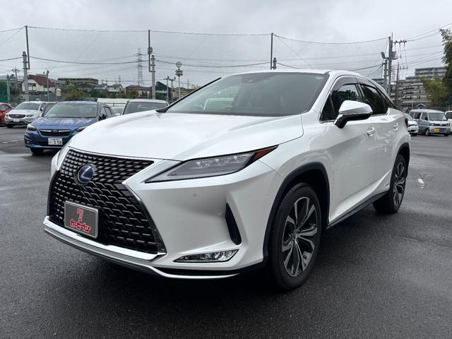 RX RX450h バージョンL ムーンルーフ セーフティシステムプラス パーキングサポートブレーキ ブラインドスポットモニター 革シート 前席パワーシート シートヒーター前後 三眼LEDヘッドライト LEDシーケンシャルターンランプ(5枚目)