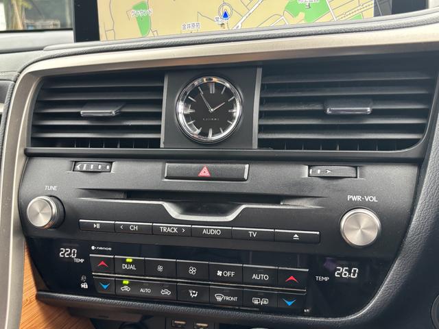 RX RX450h バージョンL ムーンルーフ セーフティシステムプラス パーキングサポートブレーキ ブラインドスポットモニター 革シート 前席パワーシート シートヒーター前後 三眼LEDヘッドライト LEDシーケンシャルターンランプ(32枚目)