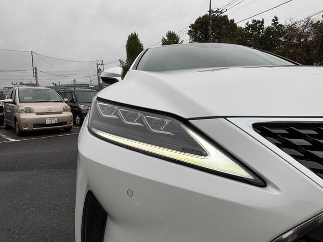 RX RX450h バージョンL ムーンルーフ セーフティシステムプラス パーキングサポートブレーキ ブラインドスポットモニター 革シート 前席パワーシート シートヒーター前後 三眼LEDヘッドライト LEDシーケンシャルターンランプ(54枚目)