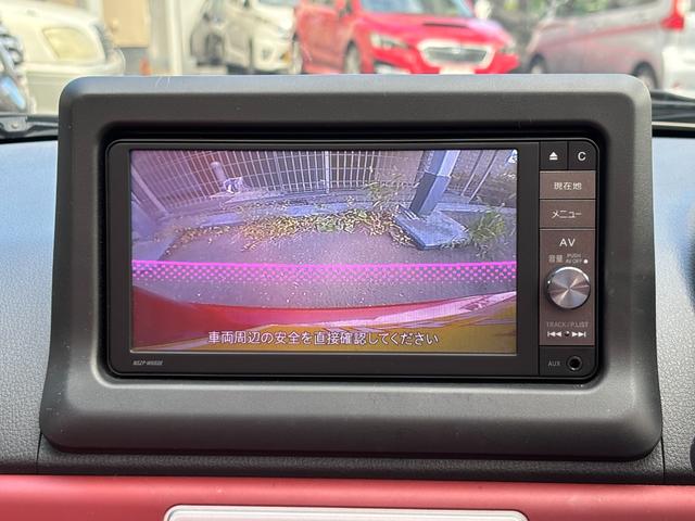 コペン セロ 純正SDナビ+フルセグTV+バックカメラ LEDヘッドライト フォグランプ 純正16AW レッドインテリアパック ステアリングスイッチ 前席シートヒーター 電動オープン スペアキー有 プッシュスタート(30枚目)
