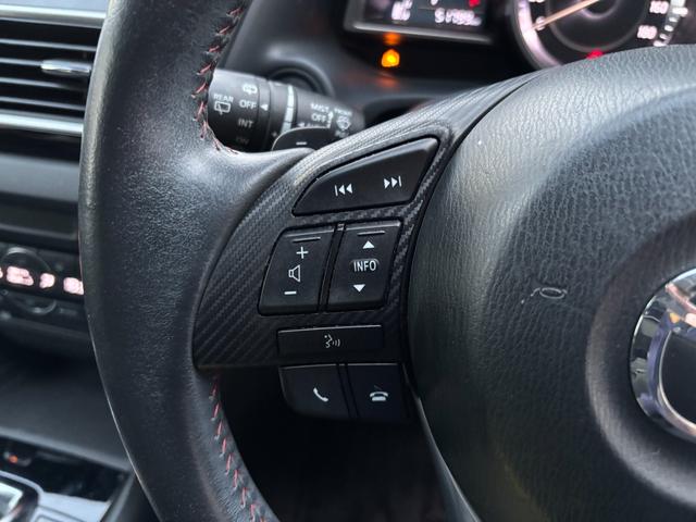 アクセラスポーツ ２０Ｓ　禁煙車　マツダコネクトナビ　フルセグＴＶ　バックカメラ　スマートシティブレーキサポート　ＥＴＣ　パドルシフト　プッシュスタート　スマートキー２個　オートライト　ＨＩＤ　ＣＤ　ＤＶＤ　Ｂｌｕｅｔｏｏｔｈ（44枚目）