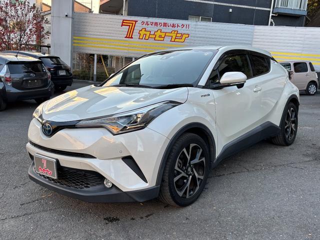 C-HR G ワンオーナー 禁煙車 純正ナビ フルセグTV バックカメラ ETC クリアランスソナー セーフティセンスP 前席シートヒーター プッシュスタート スマートキー オートライト LEDライト LEDフォグ(6枚目)