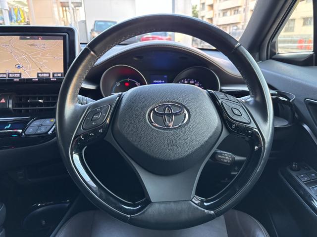 C-HR G ワンオーナー 禁煙車 純正ナビ フルセグTV バックカメラ ETC クリアランスソナー セーフティセンスP 前席シートヒーター プッシュスタート スマートキー オートライト LEDライト LEDフォグ(28枚目)