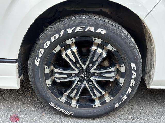 ハイエースワゴン ＧＬ　１オーナー　パワースライドドア　ステアスイッチ　　ＬＥＤヘッドライトスマートキー　イージークローザードア　　セーフティセンスＰ　メモリーナビＴＶ　Ｂカメラ　後席モニタ　ディーラー記録簿４枚６年（11枚目）