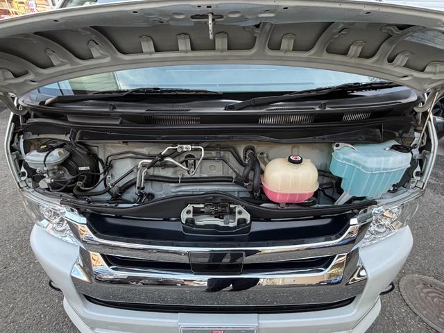 ハイエースワゴン ＧＬ　１オーナー　パワースライドドア　ステアスイッチ　　ＬＥＤヘッドライトスマートキー　イージークローザードア　　セーフティセンスＰ　メモリーナビＴＶ　Ｂカメラ　後席モニタ　ディーラー記録簿４枚６年（14枚目）