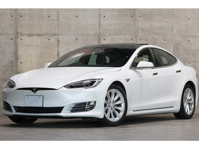 モデルＳ ７５Ｄ　フェイスリフトモデル　パノラミックスライディングルーフ　黒革　全席シートヒーター　カーボントリム＆アルカンターラインテリア　オートパイロット　Ｇｏｏｇｌｅナビ　Ｂカメラ　１９ＡＷ　走行３３６００ｋｍ（16枚目）