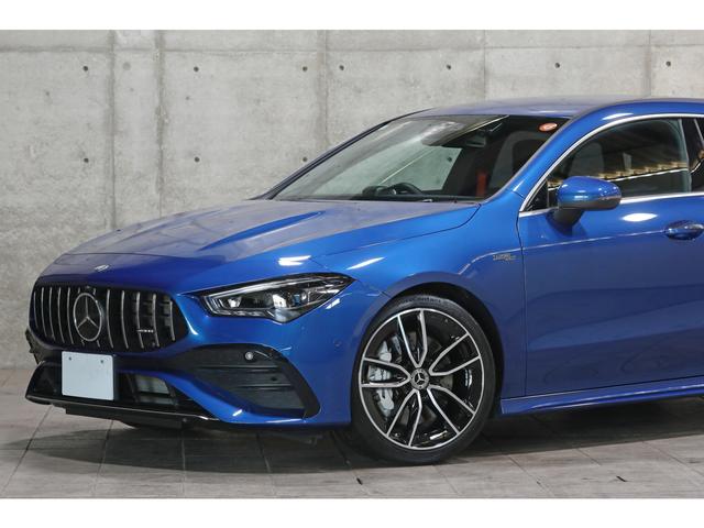 ＣＬＡクラス シューティングブレーク ＣＬＡ３５　４マチック　シューティングブレーク　後期モデル　ボディ色／スペクトラルブルーメタリック　レザー×ＤＩＮＡＭＩＣＡスポーツシート　シートヒーター　ＡＭＧパフォーマンスステア／強化ブレーキ／ダイナミックセレクト　１９ＡＷ　走行５１００ｋｍ（21枚目）