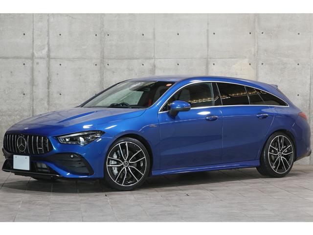 ＣＬＡクラス シューティングブレーク ＣＬＡ３５　４マチック　シューティングブレーク　後期モデル　ボディ色／スペクトラルブルーメタリック　レザー×ＤＩＮＡＭＩＣＡスポーツシート　シートヒーター　ＡＭＧパフォーマンスステア／強化ブレーキ／ダイナミックセレクト　１９ＡＷ　走行５１００ｋｍ（22枚目）