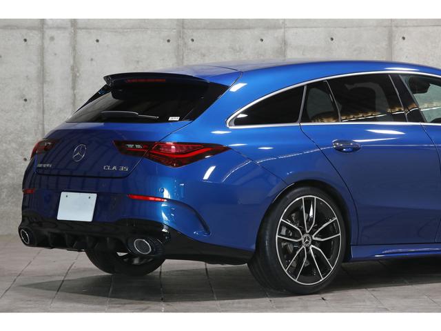 ＣＬＡクラス シューティングブレーク ＣＬＡ３５　４マチック　シューティングブレーク　後期モデル　ボディ色／スペクトラルブルーメタリック　レザー×ＤＩＮＡＭＩＣＡスポーツシート　シートヒーター　ＡＭＧパフォーマンスステア／強化ブレーキ／ダイナミックセレクト　１９ＡＷ　走行５１００ｋｍ（28枚目）
