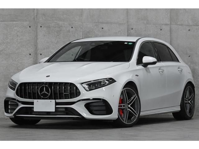 Ａクラス Ａ４５　Ｓ　４マチック＋　クラシックレッド×ブラックレザーシート　シートヒーター　ＡＭＧ強化ブレーキ／ダイナミックセレクト／パフォーマンスステア　純正ナビ　バックカメラ　ＡＭＧ１９インチＡＷ　走行１２８００ｋｍ　ワンオーナー（16枚目）