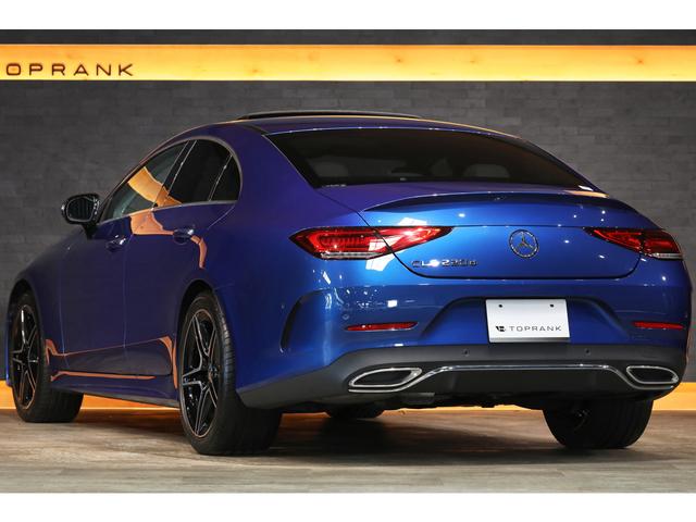 ＣＬＳクラス ＣＬＳ２２０ｄ　スポーツ　エクスクルーシブパッケージ　後期モデル　エクスクルーシブＰＫＧ　希少カラー／スペクトラルブルー　ガラスＳＲ　ネバグレー×マグマグレーインテリア　シートヒーター／クーラー　Ｂｕｒｍｅｓｔｅｒ　ＡＭＧ１９ＡＷ　走行２４４００ｋｍ（9枚目）