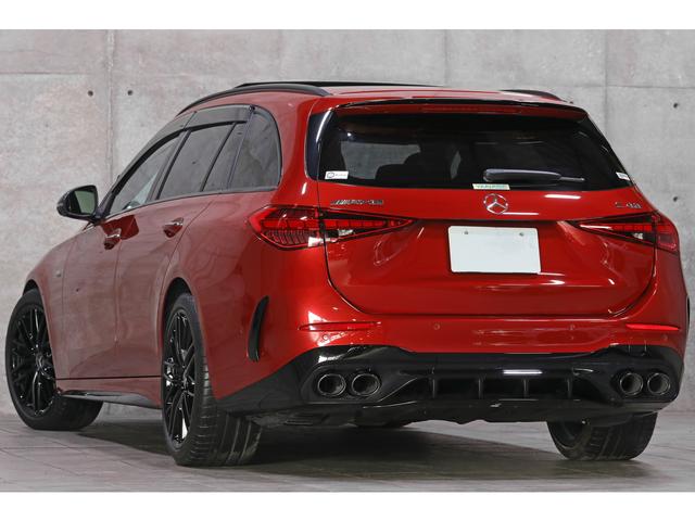 Ｃクラスステーションワゴン Ｃ４３　４マチック　外装色／ヒヤシンスレッド　パノラマＳＲ　パワーレッド×ブラックレザー　シートヒーター／ベンチレーター　ＡＭＧスポーツシフト／サスペンション／強化ブレーキ　Ｂｕｒｍｅｓｔｅｒサウンド　１９ＡＷ　新車保証（19枚目）