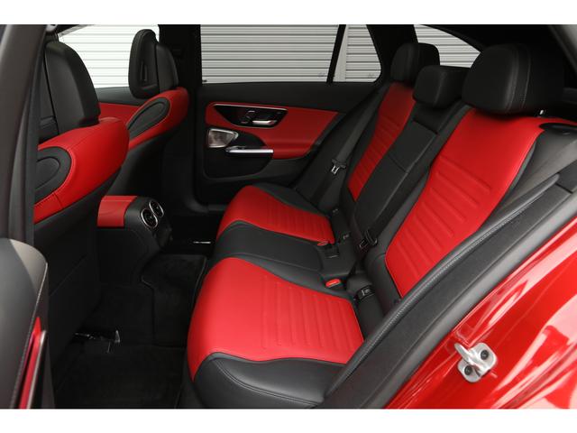 Ｃクラスステーションワゴン Ｃ４３　４マチック　外装色／ヒヤシンスレッド　パノラマＳＲ　パワーレッド×ブラックレザー　シートヒーター／ベンチレーター　ＡＭＧスポーツシフト／サスペンション／強化ブレーキ　Ｂｕｒｍｅｓｔｅｒサウンド　１９ＡＷ　新車保証（36枚目）