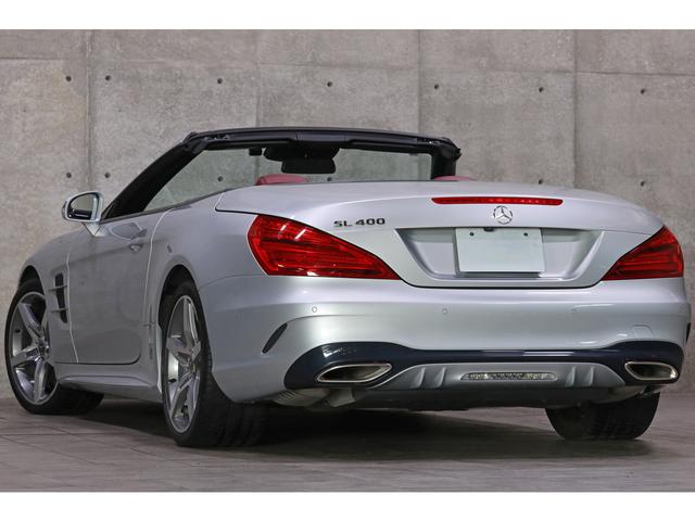 ＳＬ ＳＬ４００　パノラミックバリオルーフ　ベンガルレッドレザー　シートヒーター／ベンチレーション　エアスカーフ　ＡＢＣサスペンション　ＬＥＤインテリジェントライト　１９インチＡＷ　走行１５３００ｋｍ　ワンオーナー（19枚目）