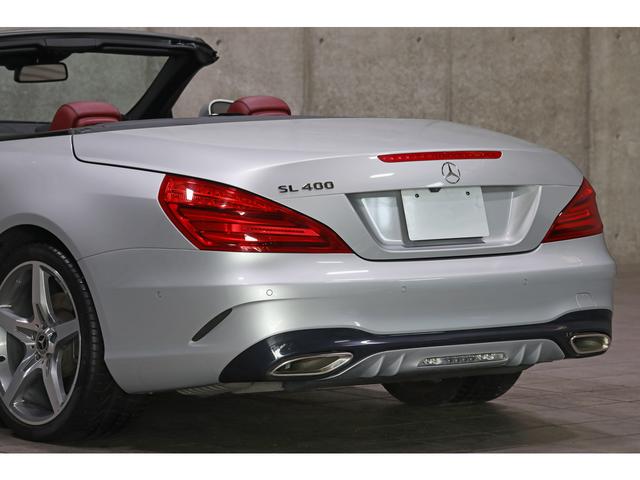 ＳＬ ＳＬ４００　パノラミックバリオルーフ　ベンガルレッドレザー　シートヒーター／ベンチレーション　エアスカーフ　ＡＢＣサスペンション　ＬＥＤインテリジェントライト　１９インチＡＷ　走行１５３００ｋｍ　ワンオーナー（25枚目）