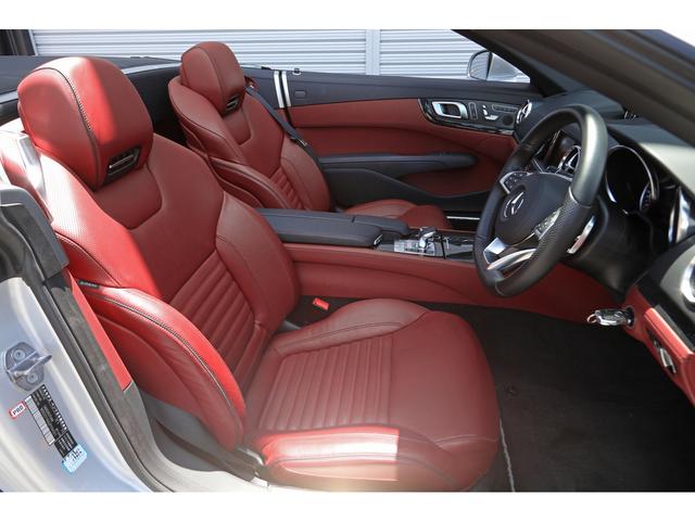 ＳＬ ＳＬ４００　パノラミックバリオルーフ　ベンガルレッドレザー　シートヒーター／ベンチレーション　エアスカーフ　ＡＢＣサスペンション　ＬＥＤインテリジェントライト　１９インチＡＷ　走行１５３００ｋｍ　ワンオーナー（33枚目）