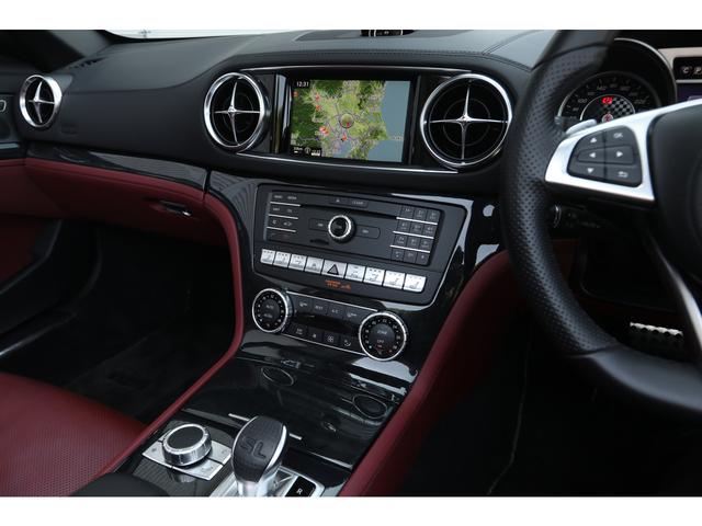 ＳＬ ＳＬ４００　パノラミックバリオルーフ　ベンガルレッドレザー　シートヒーター／ベンチレーション　エアスカーフ　ＡＢＣサスペンション　ＬＥＤインテリジェントライト　１９インチＡＷ　走行１５３００ｋｍ　ワンオーナー（37枚目）