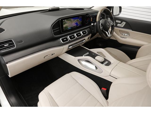 ＧＬＳ ＧＬＳ４００ｄ　４マチック　ＡＭＧライン　ＡＭＧライン　リアエンタメ　パノラマＳＲ　ベージュ革　全列シートヒーター　ベンチレーション　エナジャイジングＰＫＧ　Ｂｕｒｍｅｓｔｅｒ　ＭＢＵＸ　３６０°カメラ　２１ＡＷ　車検Ｒ８．９迄　１オーナー（3枚目）