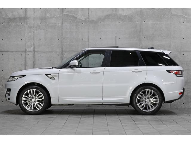 レンジローバースポーツ ＨＳＥ　パノラマＳＲ　エスプレッソレザー　７人乗り　シートヒーター　ウッドトリム　デジタルメーター　ボディカラー／ユーロンホワイトＭ　ナビ　サラウンドカメラ　ＯＰ２１インチＡＷ　エアサス　車検Ｒ８．１１迄（7枚目）