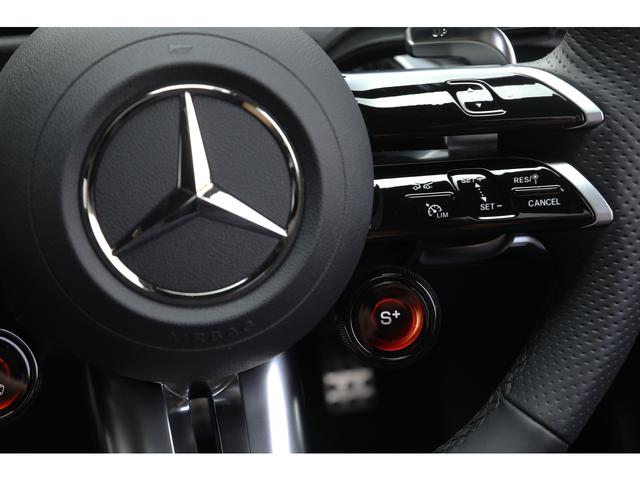ＣＬＡクラス ＣＬＡ４５　Ｓ　４マチック＋　ＡＭＧパフォーマンス＆アドバンスドＰＫＧ　パノラマＳＲ　黒革　ベンチレーション　Ｂｕｒｍｅｓｔｅｒ　ＨＵＤ　ＭＢＵＸ　ＡＭＧパフォーマンスステア　鍛造１９ＡＷ　ＡＭＧライドコントロールサス　１オーナー（23枚目）