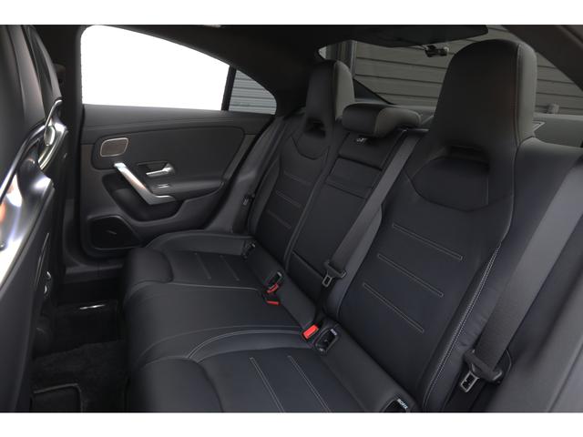 ＣＬＡクラス ＣＬＡ４５　Ｓ　４マチック＋　ＡＭＧパフォーマンス＆アドバンスドＰＫＧ　パノラマＳＲ　黒革　ベンチレーション　Ｂｕｒｍｅｓｔｅｒ　ＨＵＤ　ＭＢＵＸ　ＡＭＧパフォーマンスステア　鍛造１９ＡＷ　ＡＭＧライドコントロールサス　１オーナー（29枚目）