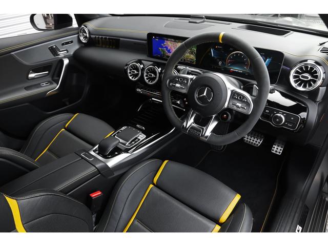 Ａクラス Ａ４５　Ｓ　４マチック＋　エディション１　台数限定車　Ｄｉｇｉ－Ｔｅｃチューニング公称値４９１馬力　外装色／デジーノマウンテングレーマグノ　灰×黒革　ベンチレーター　ＡＭＧダイナミックセレクト／強化ブレーキ／サス　１９ＡＷ　車検Ｒ８．１２迄（3枚目）