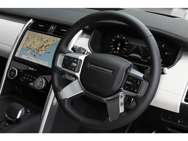 ディスカバリー ダイナミック　ＳＥ　Ｄ３５０　ＭＨＥＶ　ＭＣ後３５０馬力　コールドクライメート＆コンフォートＰ　パノラマＳＲ　白×黒革　電動３ｒｄシート　ＨＵＤ　２１ＡＷ　登録済未使用車（41枚目）