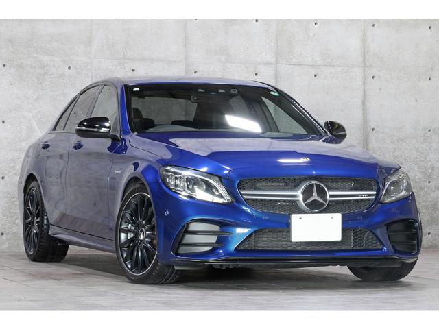 Ｃクラス Ｃ４３　４マチック　後期モデル　ＡＭＧエグゾースト／ライドコントロールサス／１９ＡＷ　黒革　シートヒーター　Ｂｕｒｍｅｓｔｅｒ　ＨＵＤ　ナビ　ＴＶ　リアカメラ　レーダーセーフティＰ　Ｒ１－Ｒ６正規Ｄ整備記録簿　車検整備付（8枚目）