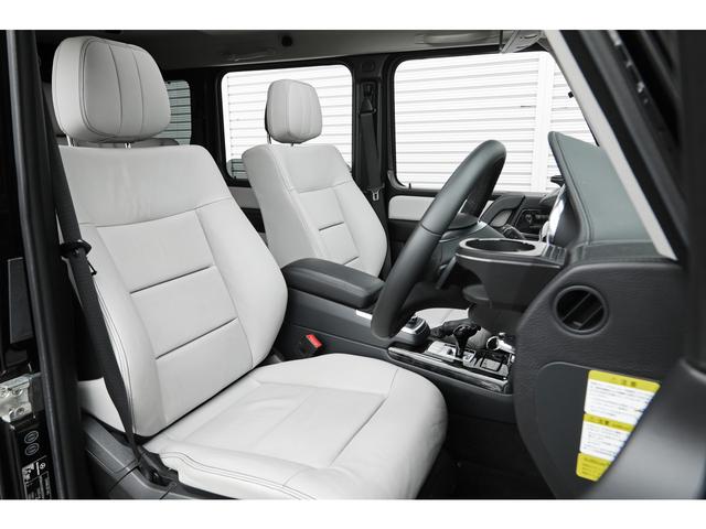 Gクラス G350d ラグジュアリーPKG サンルーフ グレーレザー 前後シートヒーター harman/kardon ナビ TV リアカメラ 18AW ディストロニック+ ブラインドスポット 走行22900km 車検整備付(11枚目)