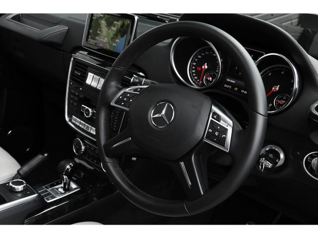 Gクラス G350d ラグジュアリーPKG サンルーフ グレーレザー 前後シートヒーター harman/kardon ナビ TV リアカメラ 18AW ディストロニック+ ブラインドスポット 走行22900km 車検整備付(26枚目)