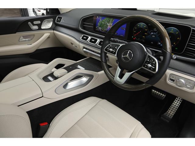ＧＬＳ ＧＬＳ４００ｄ　４マチック　ＡＭＧライン　パノラミックスライディングルーフ　マキアートベージュレザー　シートヒーター　ベンチレーター　Ｂｕｒｍｅｓｔｅｒ　ＨＵＤ　ＧＬＳ６３用リアスカート＆カッター　ランニングボード　ＡＭＧ２１インチＡＷ（3枚目）