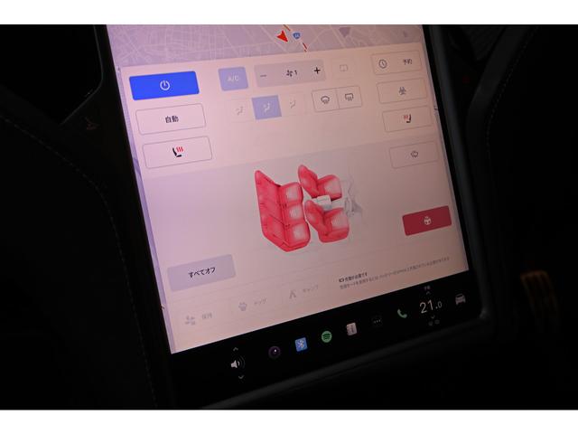 モデルＸ Ｐ１００Ｄ　ルーディークラス　Ｌｕｄｉｃｒｏｕｓ＋モード　７９０ＰＳ　プレミアムアップグレードＰＫＧ　コールドクライメイトＰＫＧ　プレミアムインテリア　ホワイトレザー　全席ヒーター　自動ドア　レッドキャリパー（22枚目）