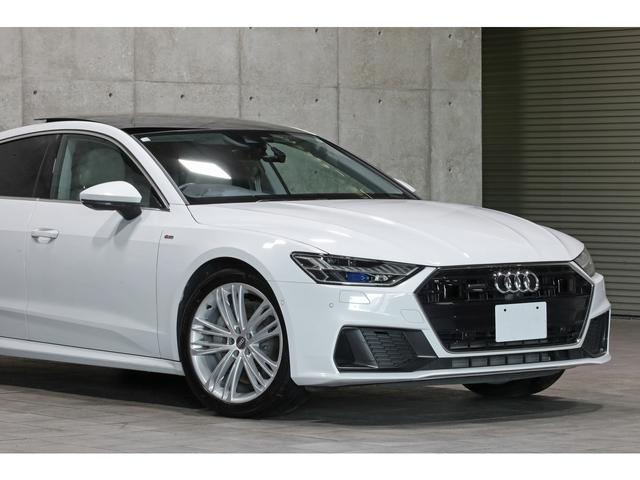 Ａ７スポーツバック ５５ＴＦＳＩクワトロ　デビューパッケージ　リアコンフォートパッケージ　アシスタンスパッケージ　パノラマサンルーフ　ベージュレザー　シートヒーター／クーラー　Ｂａｎｇ＆Ｏｌｕｆｓｅｎサウンド　レーザーライト　２０インチＡＷ　２０１９年モデル（24枚目）