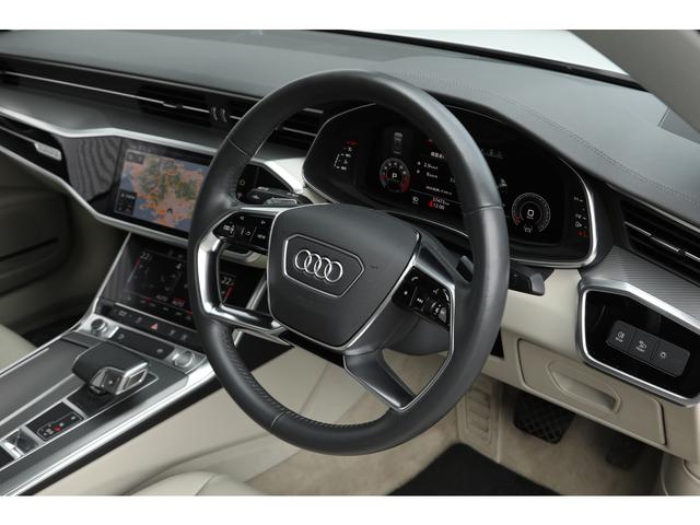 Ａ７スポーツバック ５５ＴＦＳＩクワトロ　デビューパッケージ　リアコンフォートパッケージ　アシスタンスパッケージ　パノラマサンルーフ　ベージュレザー　シートヒーター／クーラー　Ｂａｎｇ＆Ｏｌｕｆｓｅｎサウンド　レーザーライト　２０インチＡＷ　２０１９年モデル（37枚目）