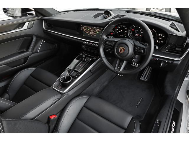 911 911カレラ4GTS SPカラー/クレヨン スポーツクロノPKG ティンテッドLEDマトリックス ブラックレザーインテリア 18wayシート シートクーラー Burmester PDCC フロントリフター 20/21AW(10枚目)