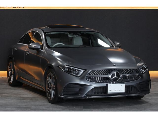 CLSクラス CLS220d スポーツ エクスクルーシブパッケージ ボディカラー/セレナイトグレーマグノ ガラススライディングルーフ マキアートベージュレザー 前後席シートヒーター ベンチレーション Burmesterサウンド AMG19インチAW 走行24600km(8枚目)