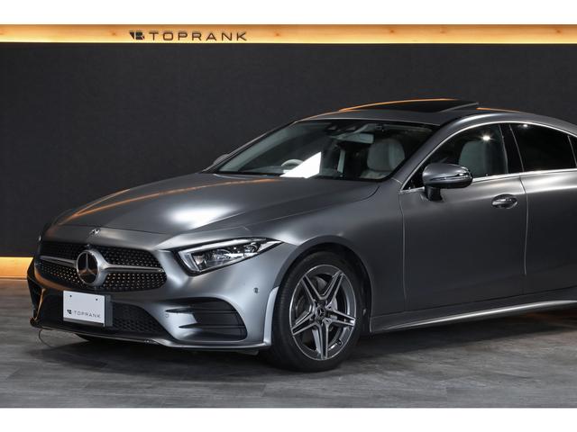 CLSクラス CLS220d スポーツ エクスクルーシブパッケージ ボディカラー/セレナイトグレーマグノ ガラススライディングルーフ マキアートベージュレザー 前後席シートヒーター ベンチレーション Burmesterサウンド AMG19インチAW 走行24600km(15枚目)