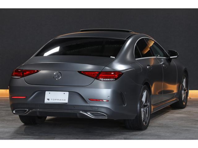 CLSクラス CLS220d スポーツ エクスクルーシブパッケージ ボディカラー/セレナイトグレーマグノ ガラススライディングルーフ マキアートベージュレザー 前後席シートヒーター ベンチレーション Burmesterサウンド AMG19インチAW 走行24600km(18枚目)