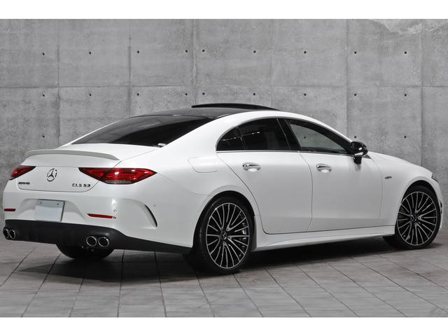 CLSクラス CLS53 4マチック+ サンルーフ シルバーグレー×ブラックレザー ベンチレーション 前後席ヒーター Burmester エナジャイジングPKG MBUX 360°カメラ 20AW AMGライドコントロールサス 車検R9.1(2枚目)