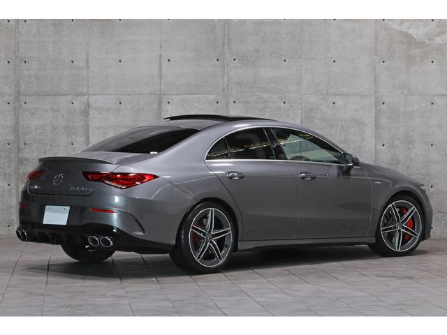 ＣＬＡクラス ＣＬＡ４５　Ｓ　４マチック＋　ＡＭＧパフォーマンス／アドバンスドＰＫＧ　パノラマＳＲ　赤×黒革　シートクーラー＆ヒーター　ＨＵＤ　３６０°カメラ　１９ＡＷ　ＡＭＧライドコントロールサス　車検Ｒ８．１２　走行１６３００ｋｍ（2枚目）