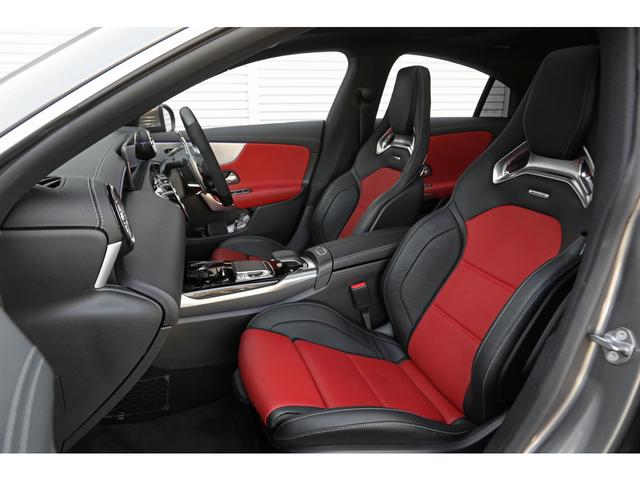 ＣＬＡクラス ＣＬＡ４５　Ｓ　４マチック＋　ＡＭＧパフォーマンス／アドバンスドＰＫＧ　パノラマＳＲ　赤×黒革　シートクーラー＆ヒーター　ＨＵＤ　３６０°カメラ　１９ＡＷ　ＡＭＧライドコントロールサス　車検Ｒ８．１２　走行１６３００ｋｍ（22枚目）