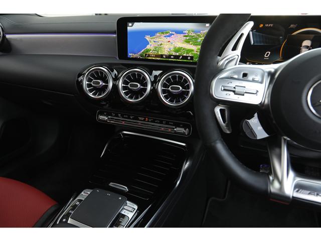 ＣＬＡクラス ＣＬＡ４５　Ｓ　４マチック＋　ＡＭＧパフォーマンス／アドバンスドＰＫＧ　パノラマＳＲ　赤×黒革　シートクーラー＆ヒーター　ＨＵＤ　３６０°カメラ　１９ＡＷ　ＡＭＧライドコントロールサス　車検Ｒ８．１２　走行１６３００ｋｍ（27枚目）