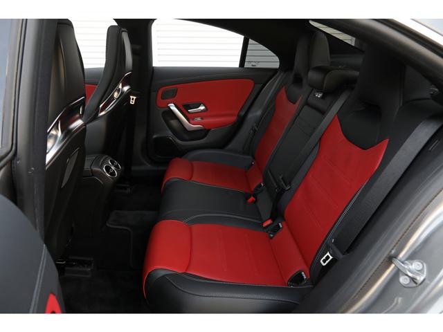 ＣＬＡクラス ＣＬＡ４５　Ｓ　４マチック＋　ＡＭＧパフォーマンス／アドバンスドＰＫＧ　パノラマＳＲ　赤×黒革　シートクーラー＆ヒーター　ＨＵＤ　３６０°カメラ　１９ＡＷ　ＡＭＧライドコントロールサス　車検Ｒ８．１２　走行１６３００ｋｍ（34枚目）