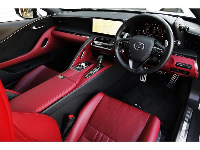 ＬＣ ＬＣ５００　Ｌパッケージ　２０２３年ＭＣモデル　赤革　マークレビンソン　ＯＰ２１ＡＷ　オレンジキャリパー　トルセンＬＳＤ　Ａ／Ｔクーラー　ＨＵＤ　ガラスルーフ　１２．３インチディスプレイ　パノラマビュー　寒冷地仕様　１オーナー（31枚目）