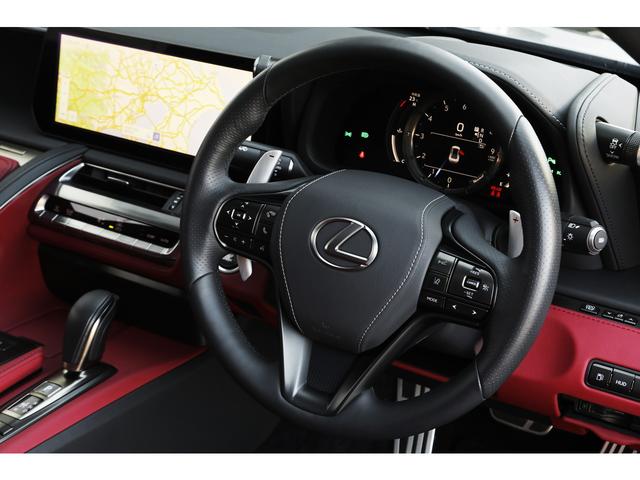 ＬＣ ＬＣ５００　Ｌパッケージ　２０２３年ＭＣモデル　赤革　マークレビンソン　ＯＰ２１ＡＷ　オレンジキャリパー　トルセンＬＳＤ　Ａ／Ｔクーラー　ＨＵＤ　ガラスルーフ　１２．３インチディスプレイ　パノラマビュー　寒冷地仕様　１オーナー（32枚目）